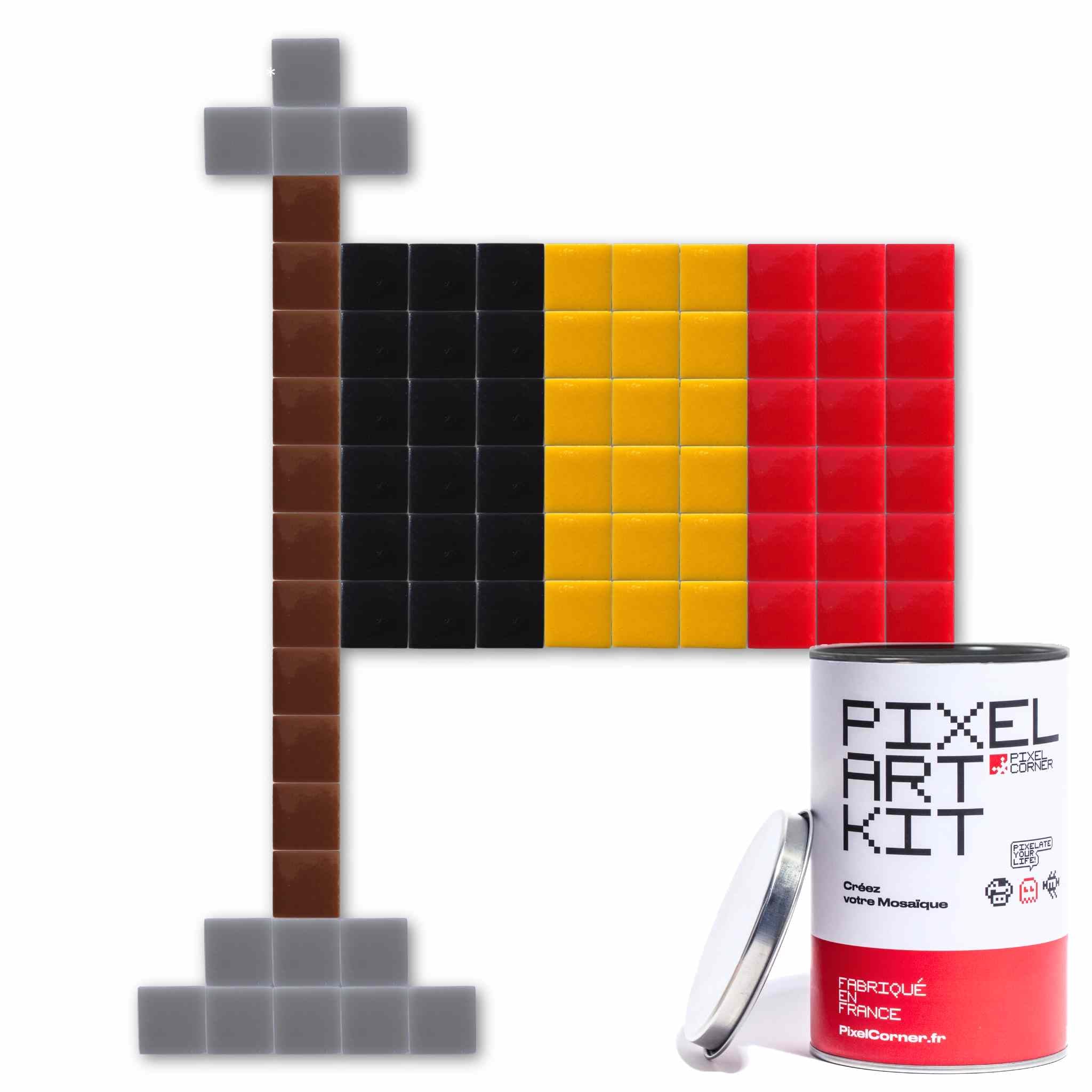 Pixel Art Kit "The Flag(s)" par Pixel Corner - Kits de loisirs créatifs