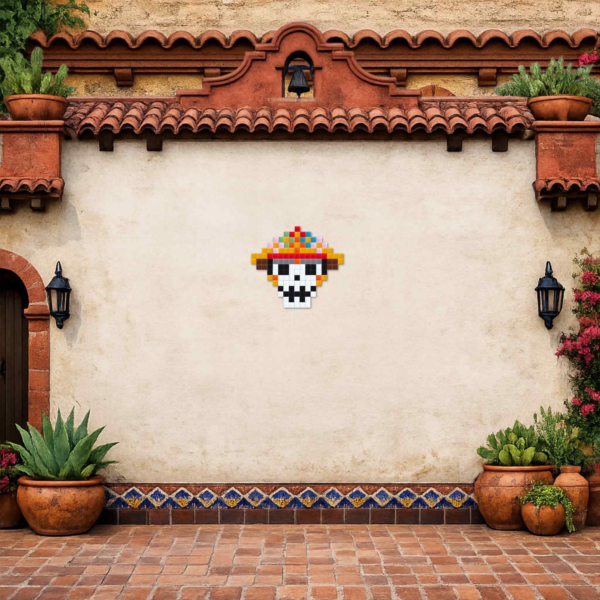Pixel Art Kit "Tia de los Muertos" par Pixel Corner - Kits de loisirs créatifs