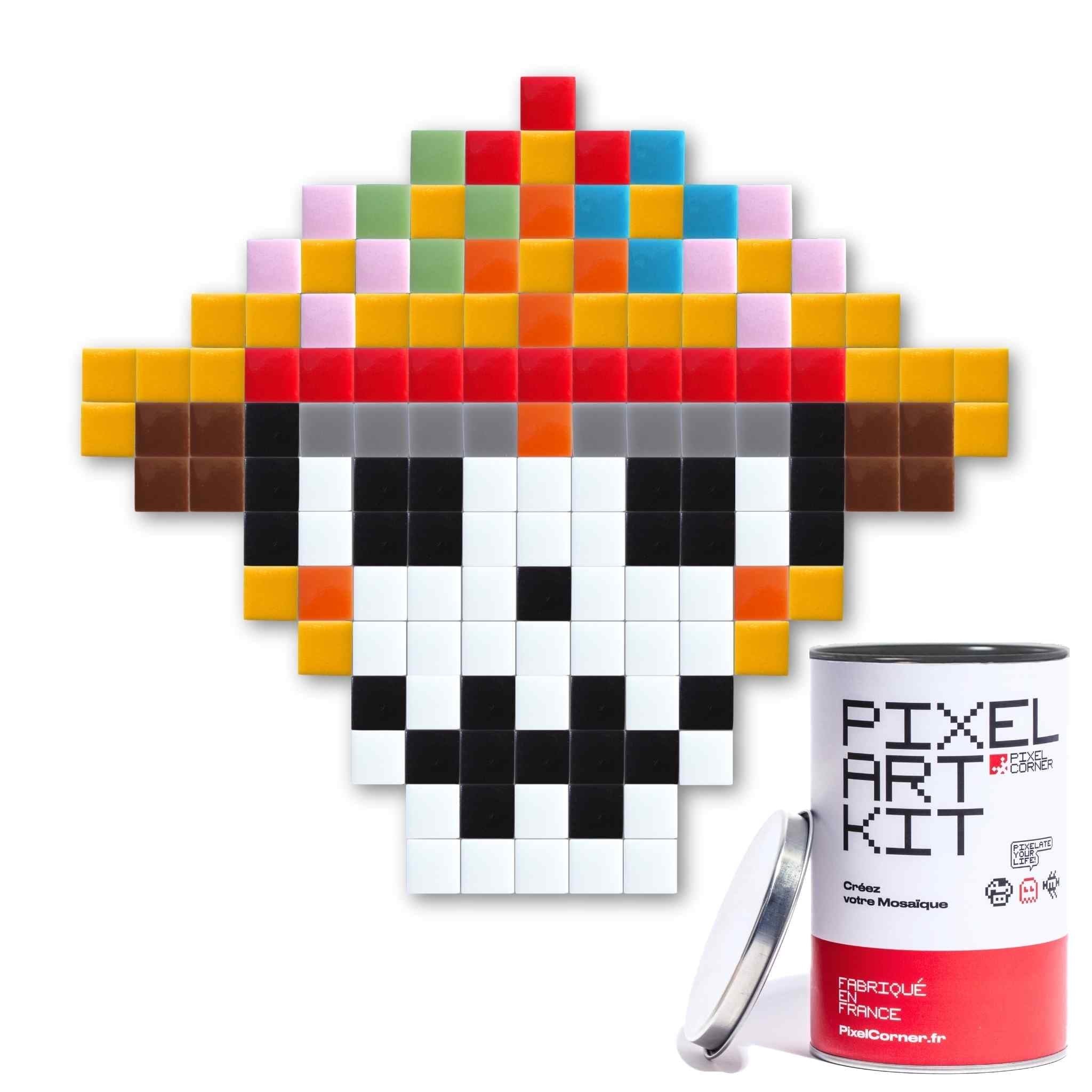 Pixel Art Kit "Tia de los Muertos" par Pixel Corner - Kits de loisirs créatifs