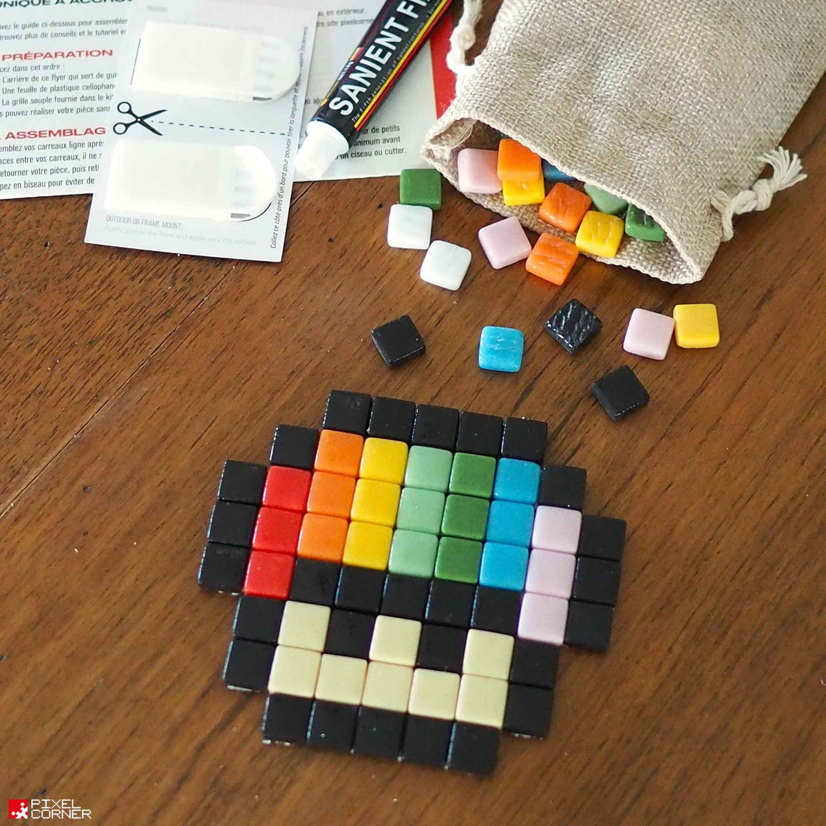 Pixel Art Kit "Tiny Shroom(s)" par Pixel Corner - Kits de loisirs créatifs