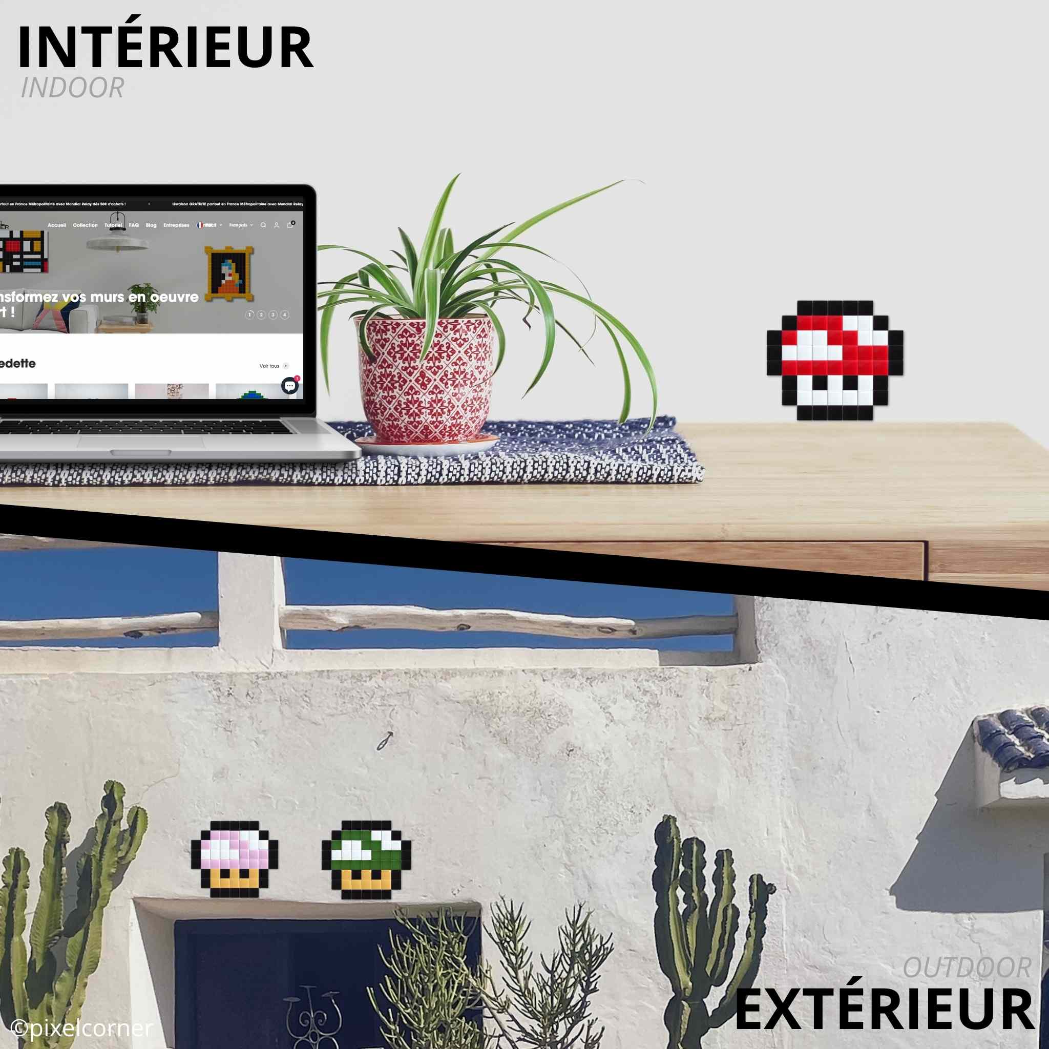 Pixel Art Kit "Tiny Shroom(s)" par Pixel Corner - Kits de loisirs créatifs
