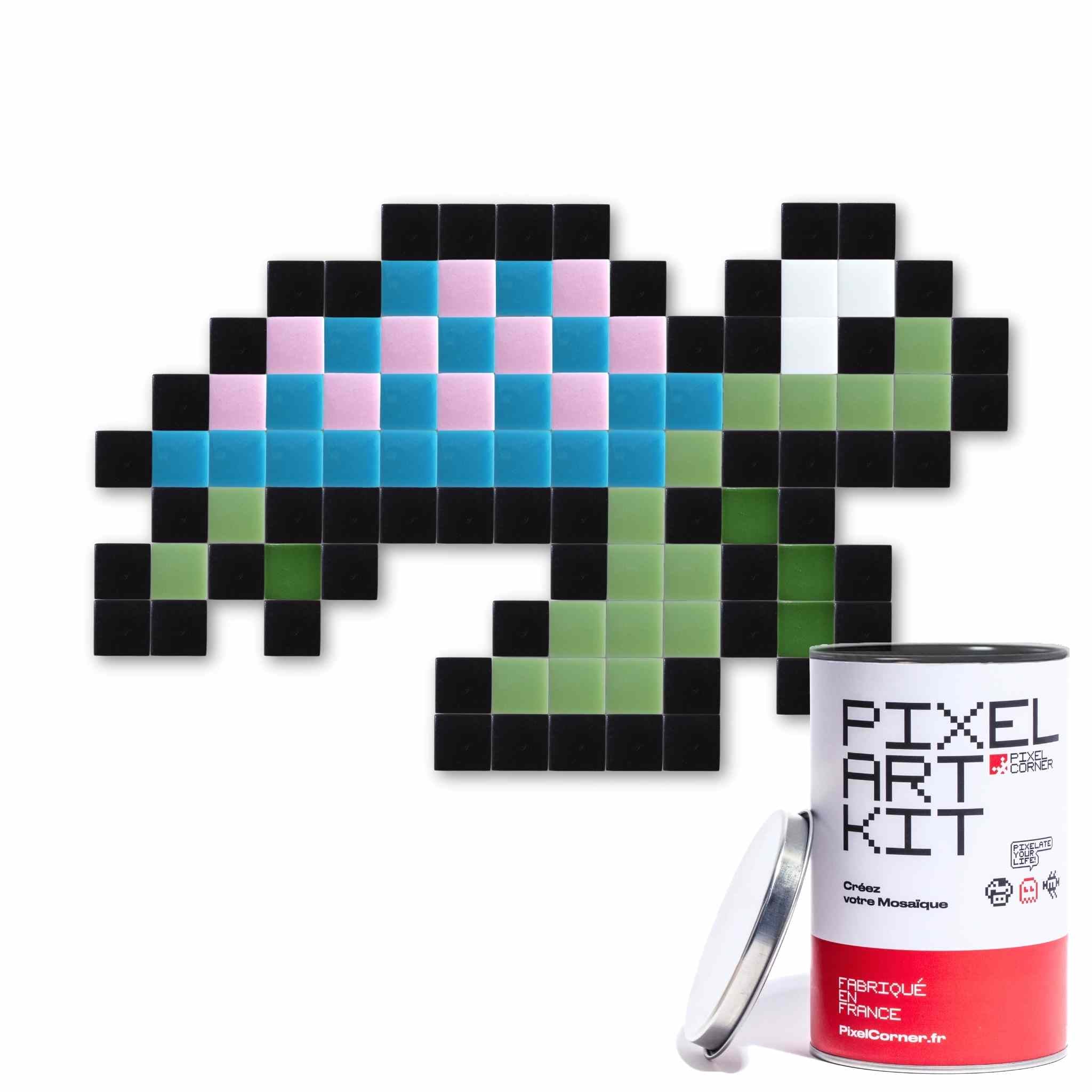 Pixel Art Kit "Tortue(s)" par Pixel Corner - Kits de loisirs créatifs