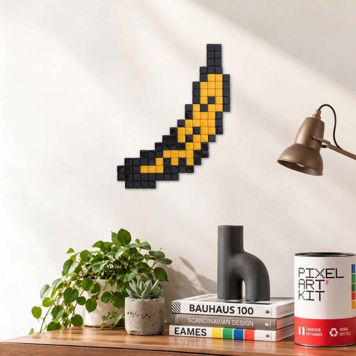 Pixel Art Kit "Velvet Banana" par Pixel Corner - Kits de loisirs créatifs