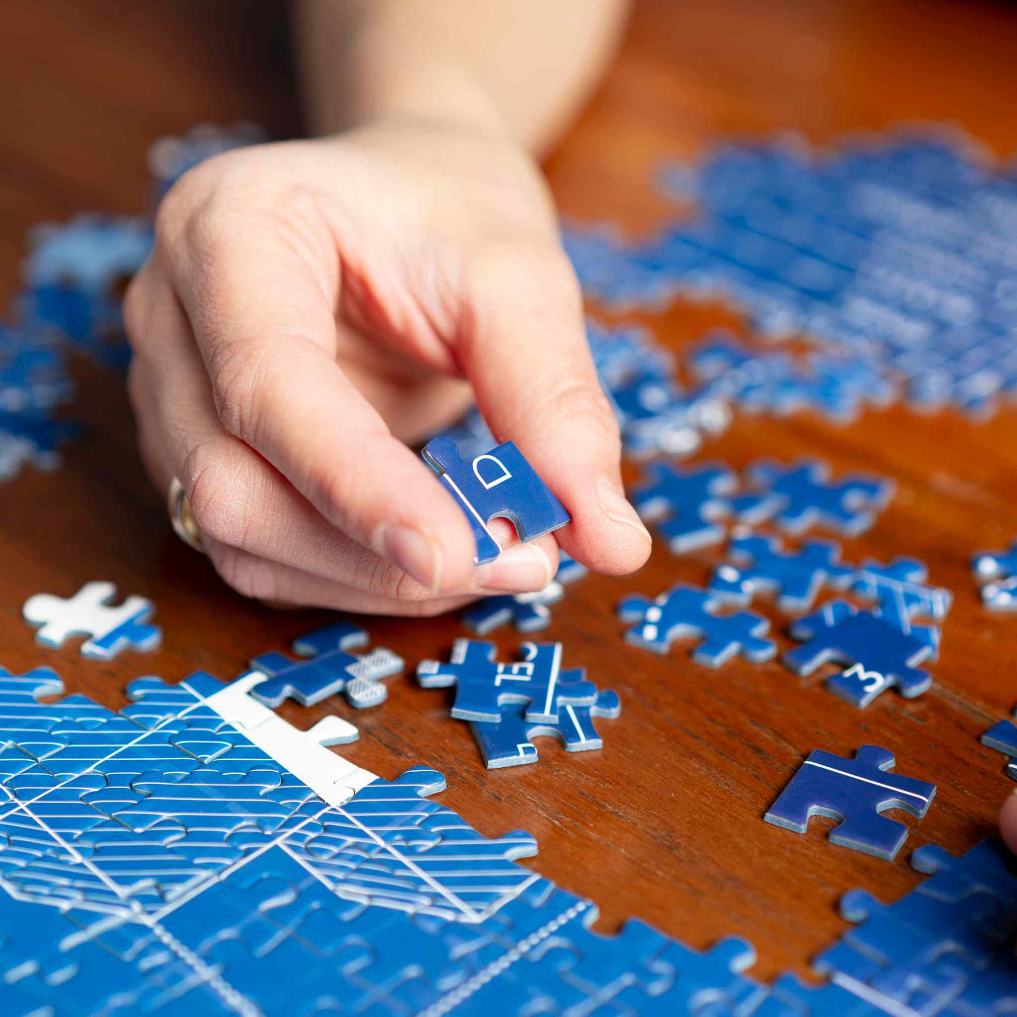 Puzzle 1000 pièces - "Blueprint: Les Gloomie(s)®" par Pixel Corner - Puzzle