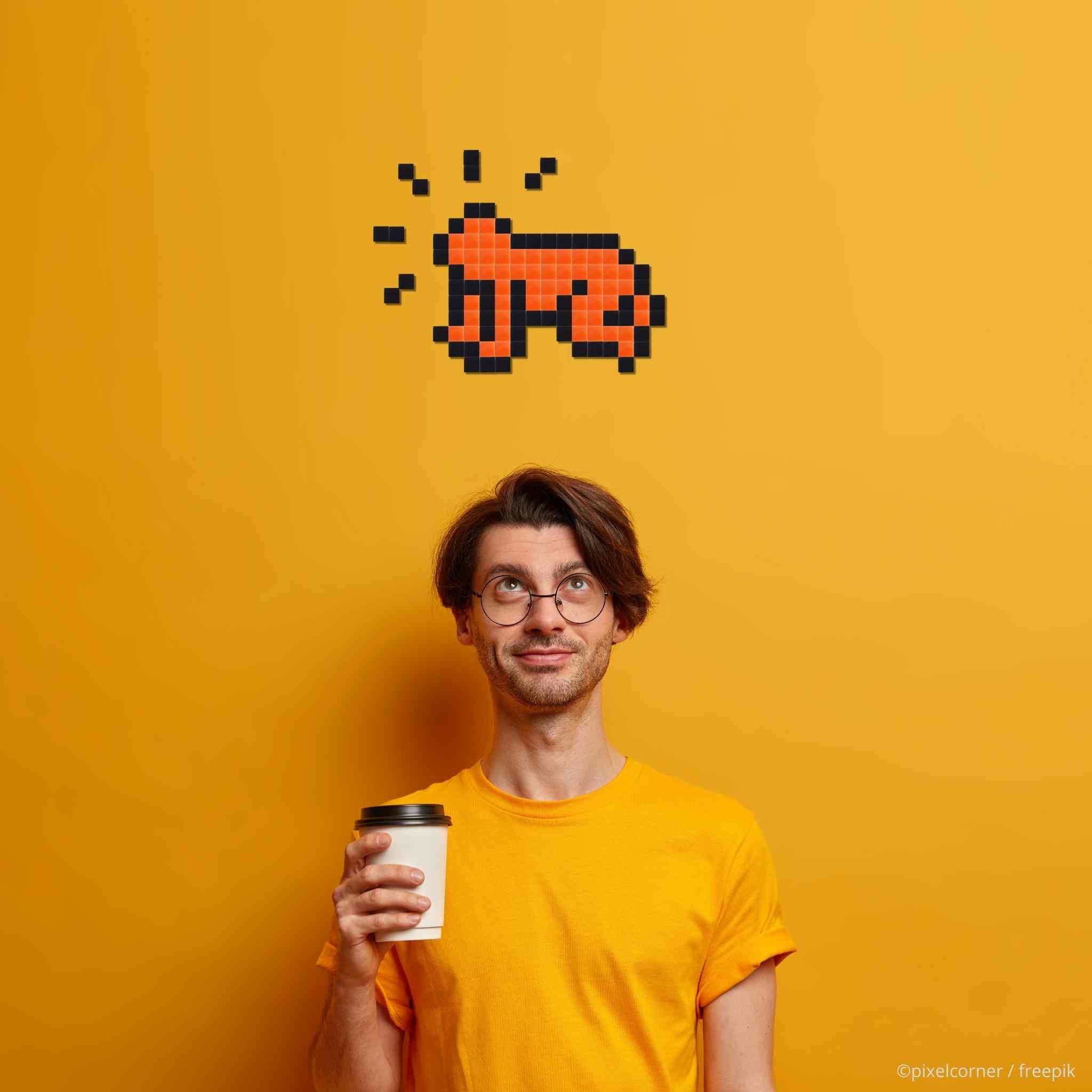 Pixel Art Kit "Baby Kiff" par Pixel Corner - Kits de loisirs créatifs