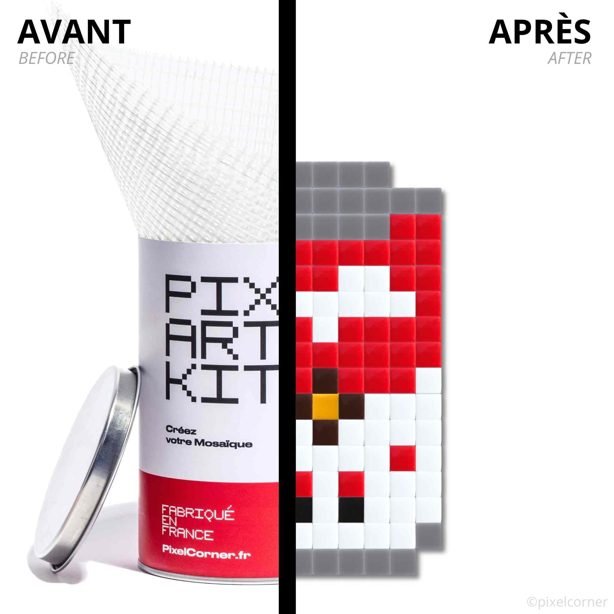 Pixel Art Kit "Camp Soup" par Pixel Corner - Kits de loisirs créatifs