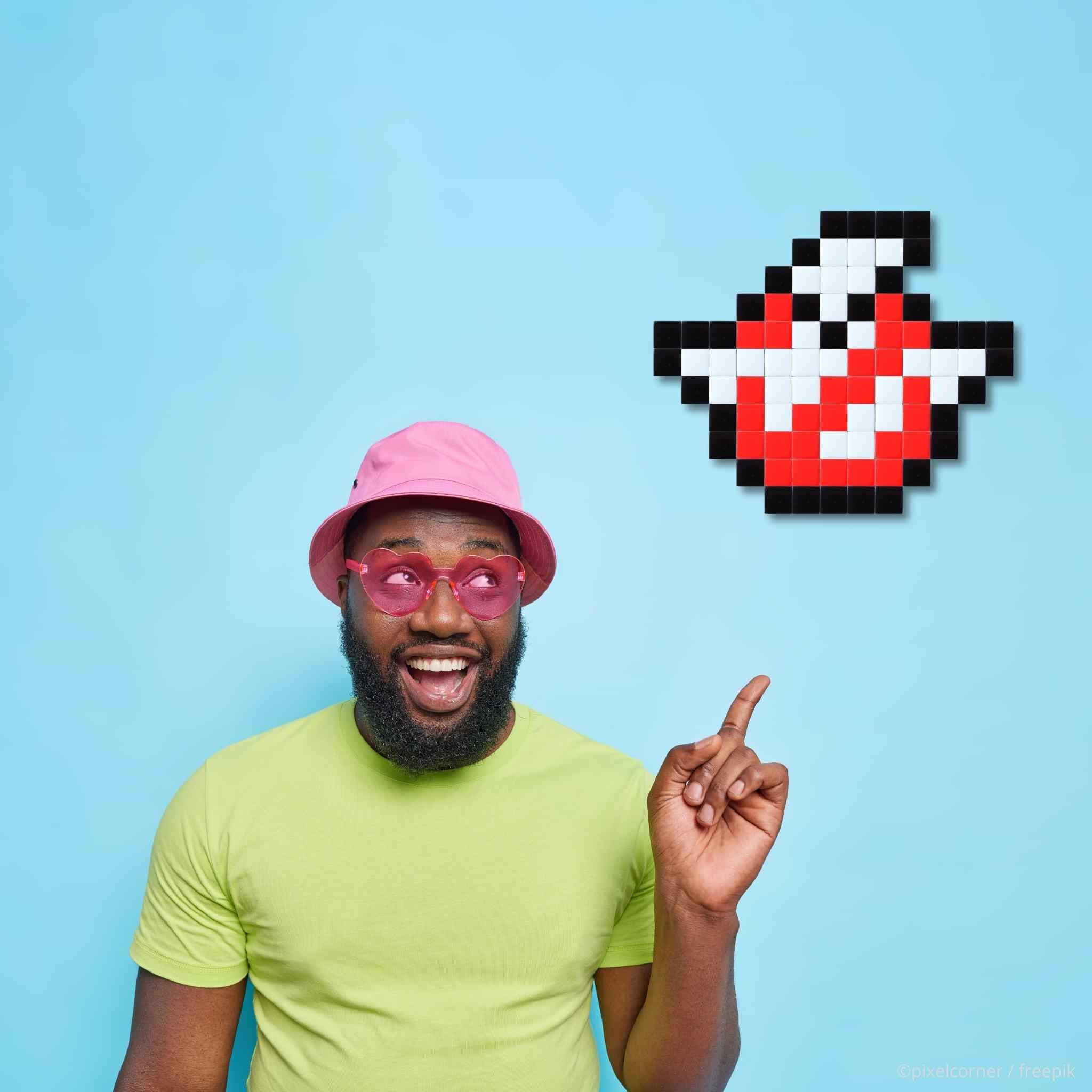 Pixel Art Kit "Ghostbusted" par Pixel Corner - Kits de loisirs créatifs