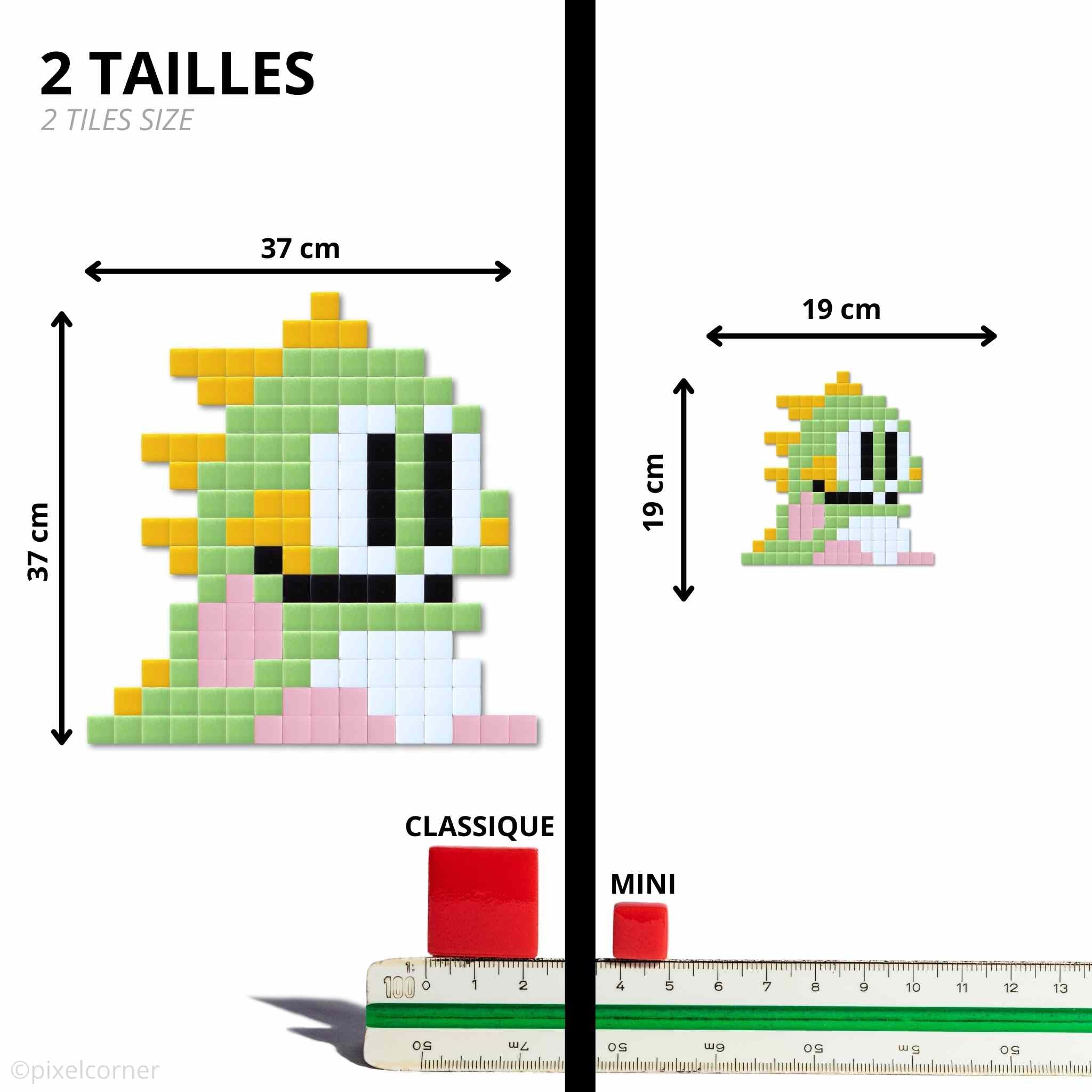 Pixel Art Kit "Kawaii Bubble" par Pixel Corner - Kits de loisirs créatifs