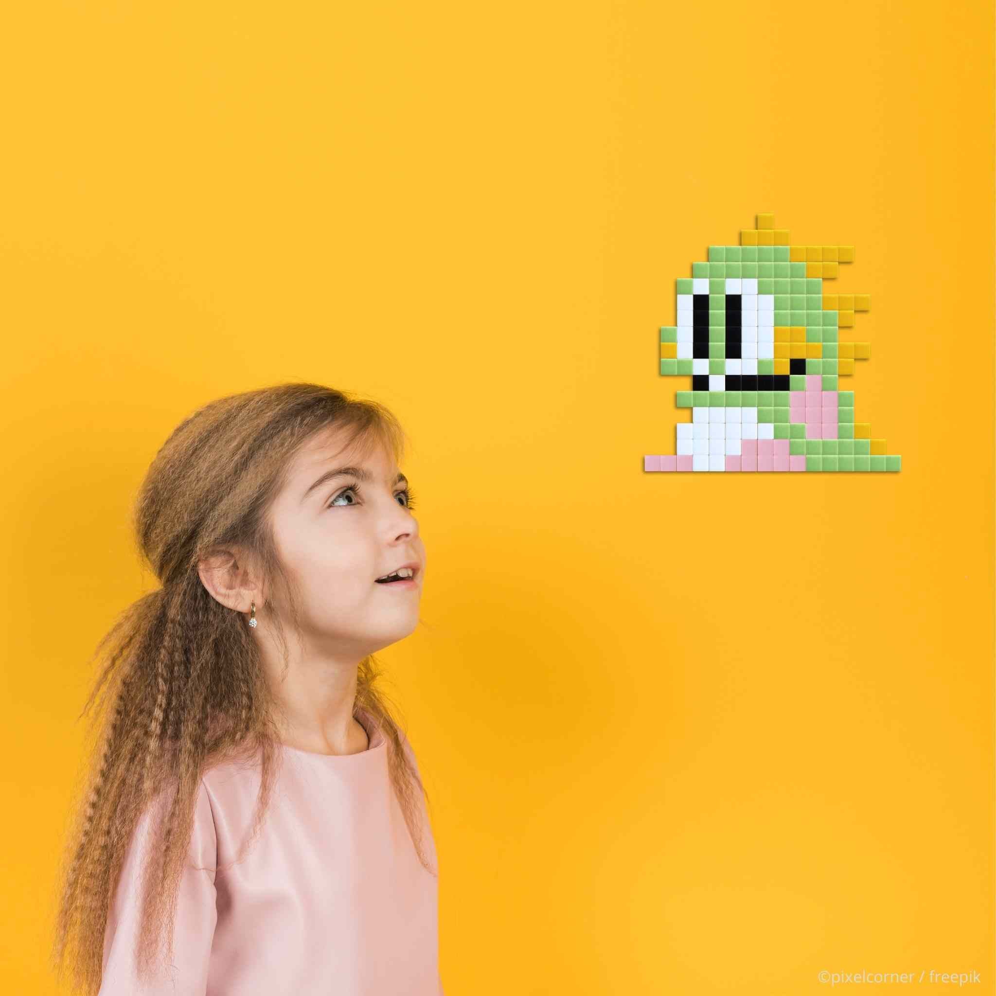 Pixel Art Kit "Kawaii Bubble" par Pixel Corner - Kits de loisirs créatifs