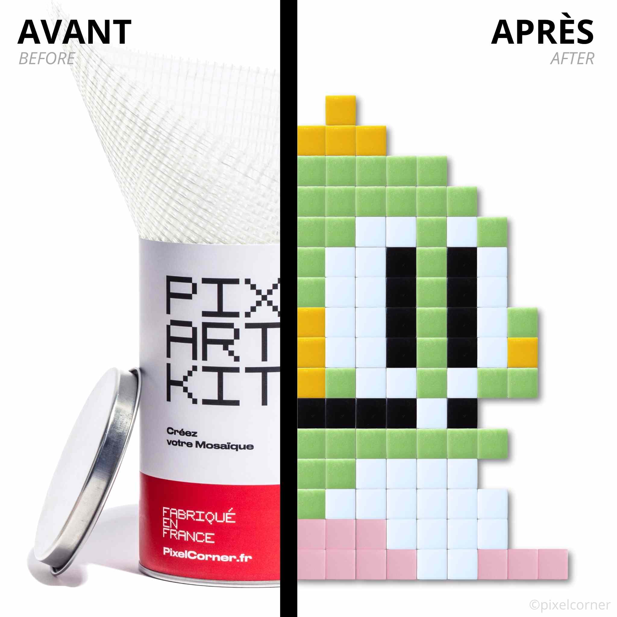 Pixel Art Kit "Kawaii Bubble" par Pixel Corner - Kits de loisirs créatifs