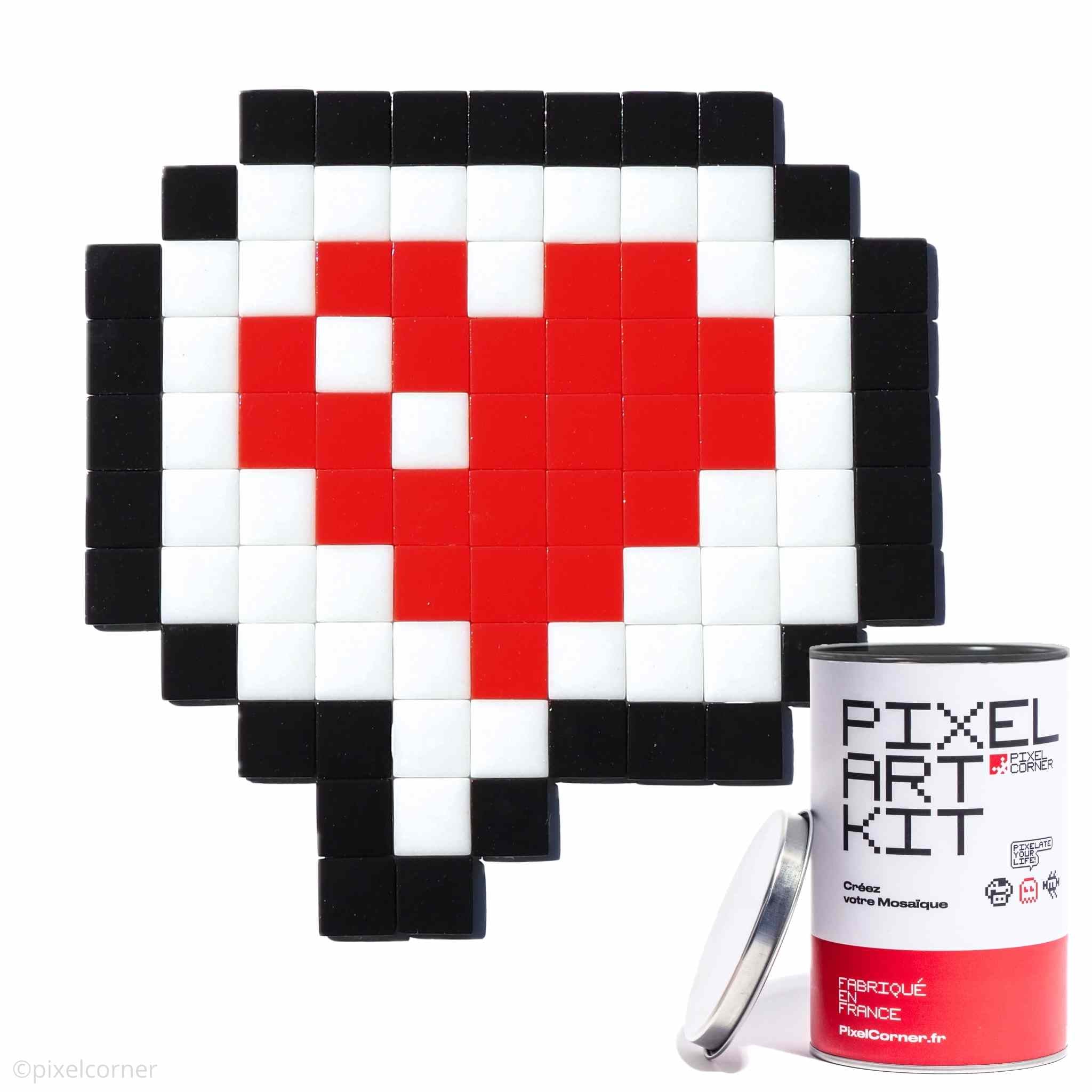 Pixel Art Kit "Love Message" par Pixel Corner - Kits de loisirs créatifs