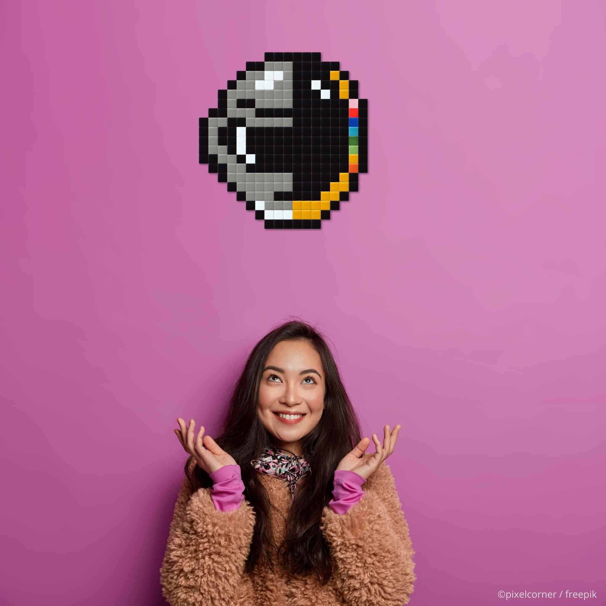 Pixel Art Kit "Paft Dunk" par Pixel Corner - Kits de loisirs créatifs