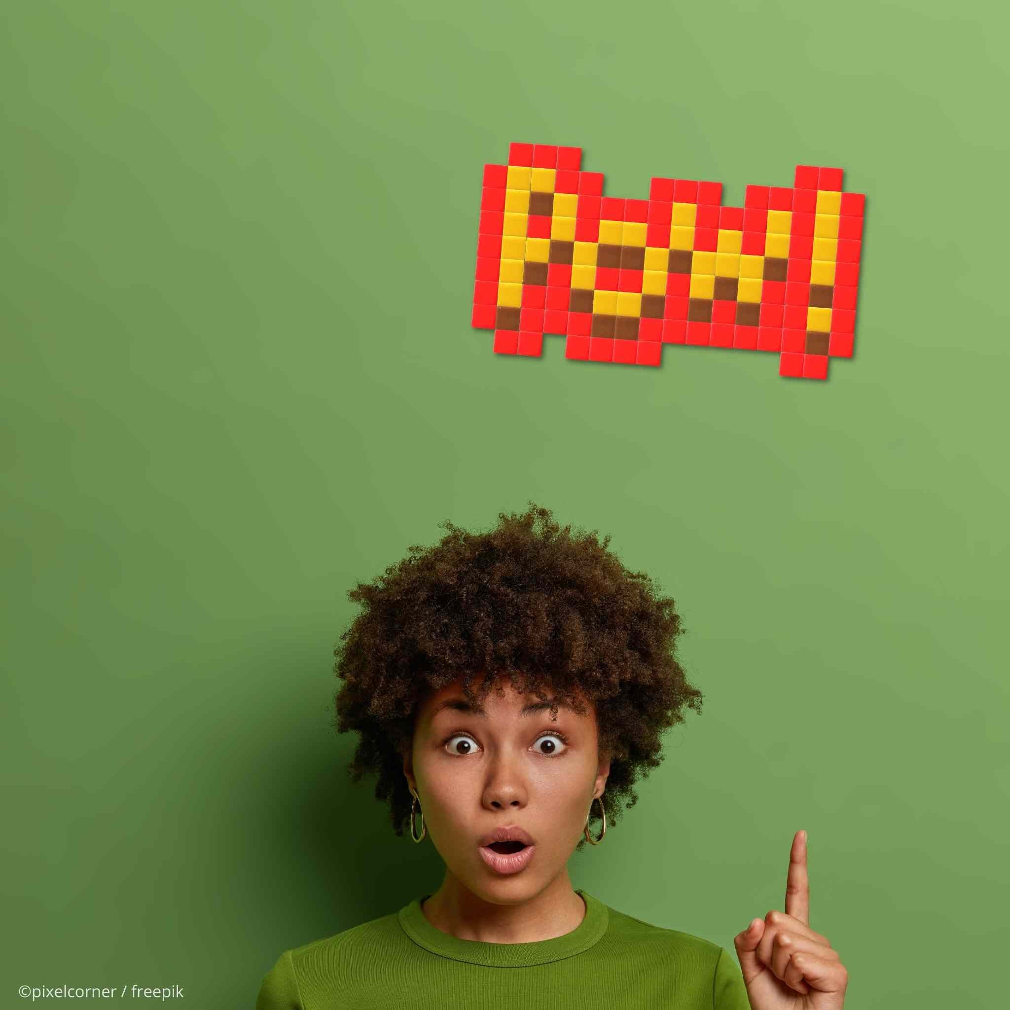Pixel Art Kit "POW!" par Pixel Corner - Kits de loisirs créatifs
