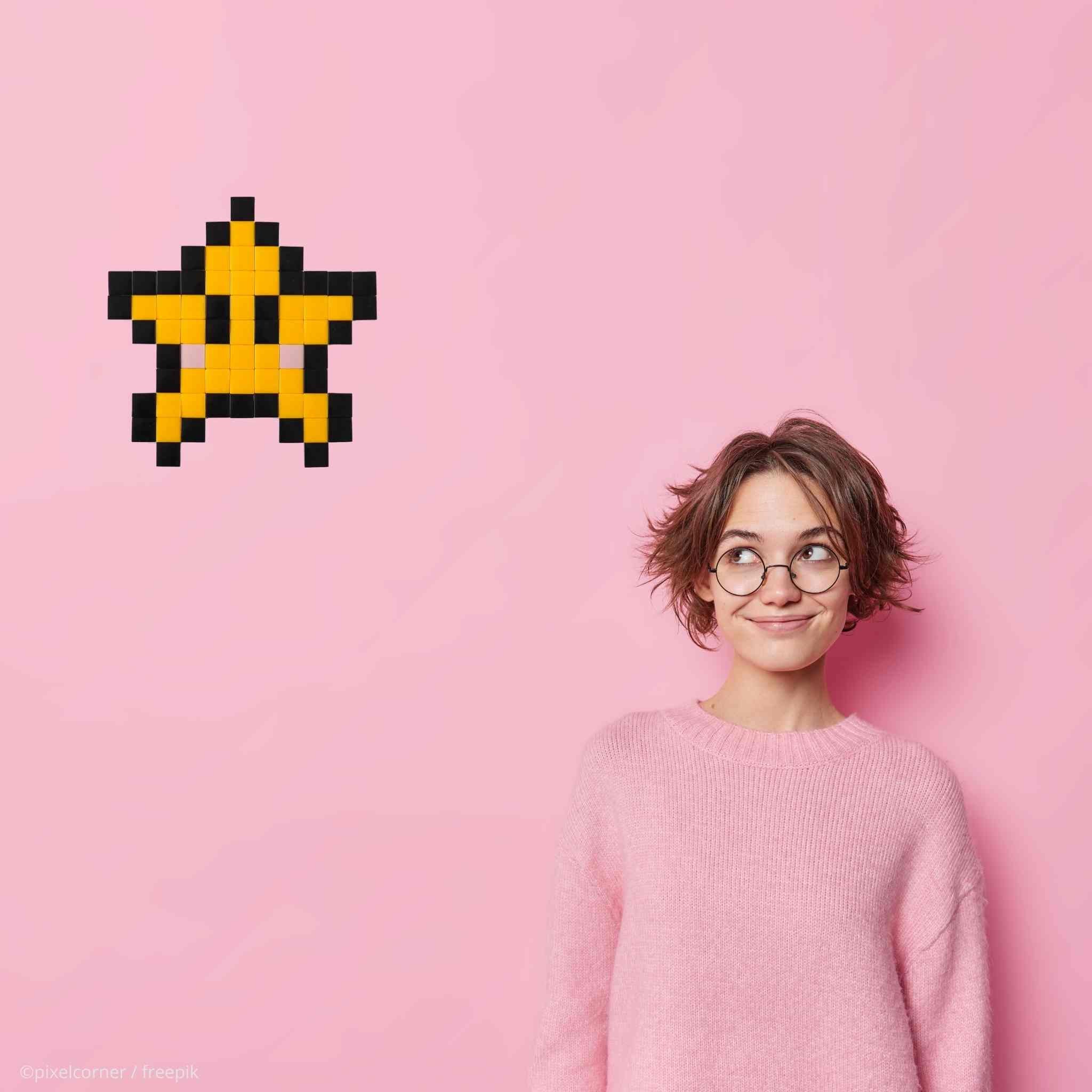 Pixel Art Kit "Starry" par Pixel Corner - Kits de loisirs créatifs
