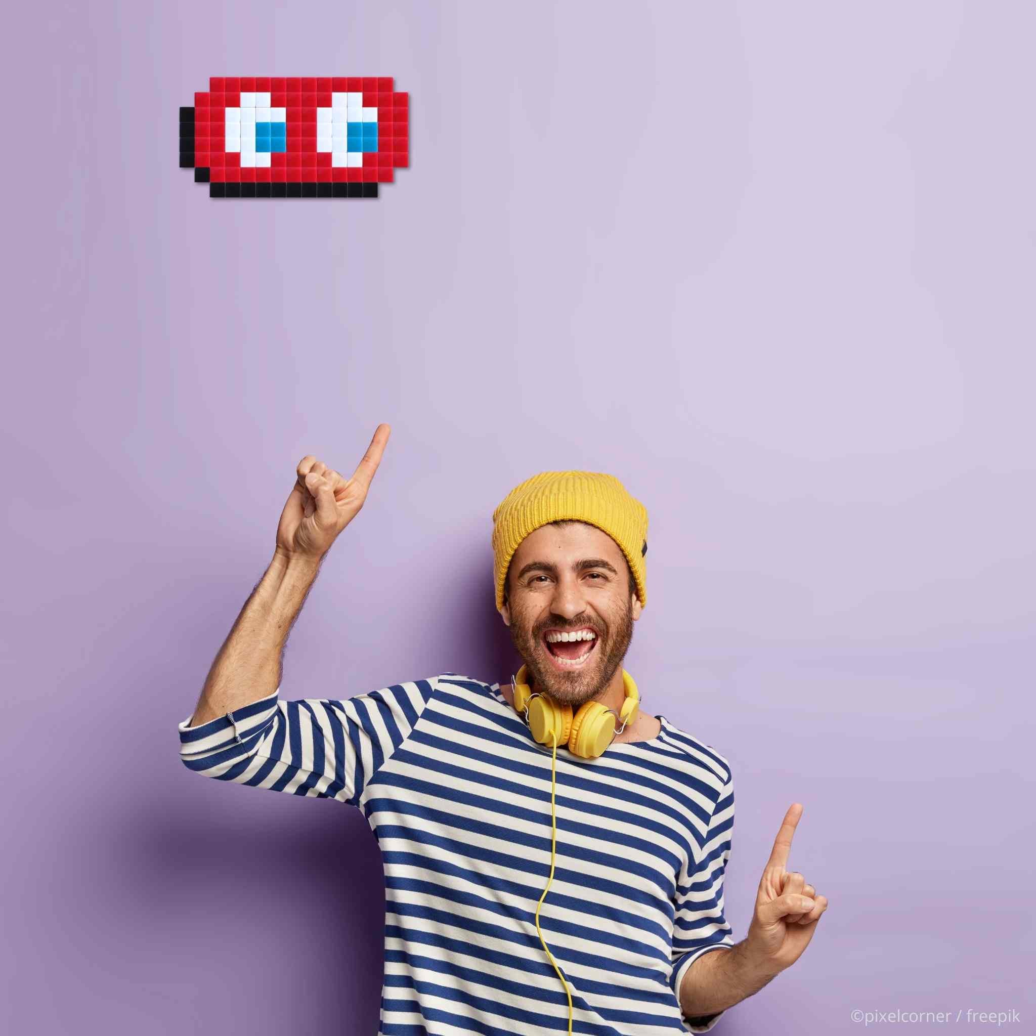 Pixel Art Kit "The Eyes" par Pixel Corner - Kits de loisirs créatifs